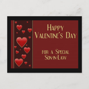 Son-in-Law Valentine-vykort Helg Vykort