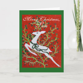 Son julkort helgkort