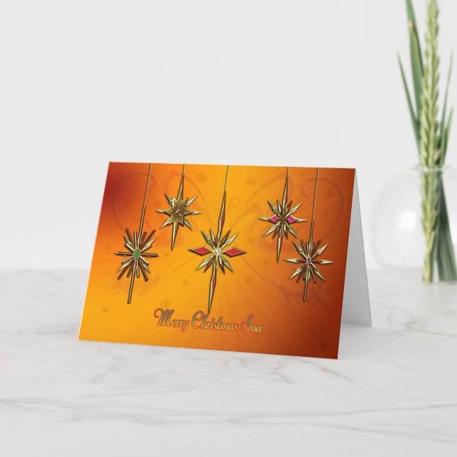 Son julkort helgkort (Framsida)