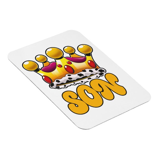 Son Kung krona Magnet (Högersidan)