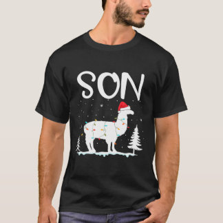 Son Llama julmatchande familj T Shirt