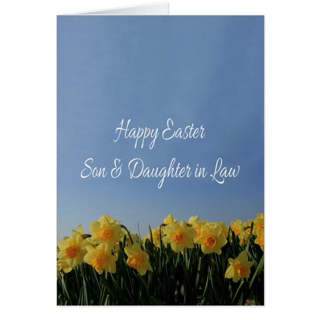 Son & Maka Glad påsk Hälsningskort (Framsidan)