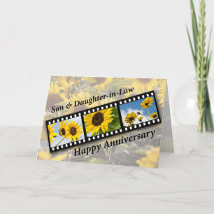 Son och svärdotter, jubileum kort