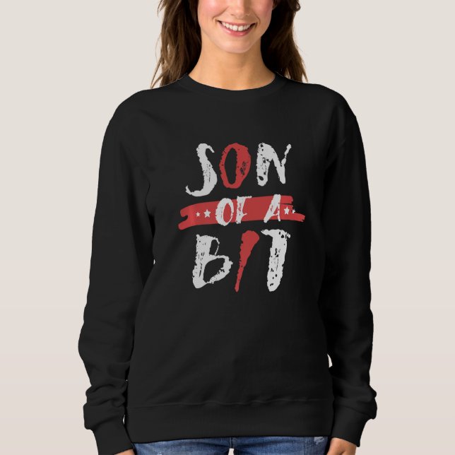 Son Of A Bit Computer Programmer Tech Savy IT Bina T Shirt (Framsida)