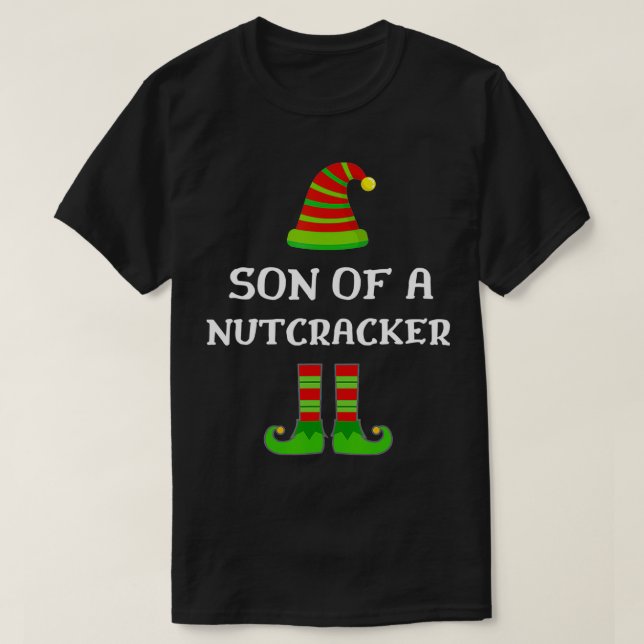 Son Of A Nutcracker Funny Holiday  T Shirt (Design framsida)
