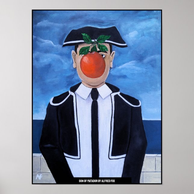 Son of Matador Painting by Alfred Fox Poster (Framsidan)