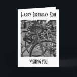 *SON’ RIDE OF THE LIFE—BIRTHDAY ÖNSKEMÅL KORT<br><div class="desc">OM "DU" HAR EN "TWIN" VID "40" ELLER NÅGON ÅLDER... ..LÅT DEM VETA ATT NI VET ATT DE KOMMER ATT FÅ "SINA RIDER FÖR SIN BIRTHDAY",  SÄRSKILT OM DE ÄR EN STOR RIDERANDE ENTUSIAST!</div>