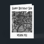 *SON’ RIDE OF THE LIFE—BIRTHDAY ÖNSKEMÅL KORT<br><div class="desc">OM "DU" HAR EN "TWIN" VID "40" ELLER NÅGON ÅLDER... ..LÅT DEM VETA ATT NI VET ATT DE KOMMER ATT FÅ "SINA RIDER FÖR SIN BIRTHDAY",  SÄRSKILT OM DE ÄR EN STOR RIDERANDE ENTUSIAST!</div>