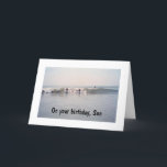 SON-RIDE WAVE OCH HA ROLIGT BIRTHDAY KORT<br><div class="desc">I år skickar du ditt SON-kort till ge och visar honom hur mycket du hoppas att verkligen njuter av sin speciella dag :)</div>