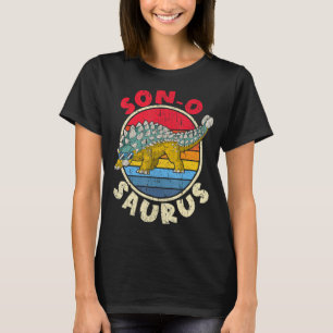 Son Saurus I Ankylosaurus Dinosaur I Family Matchi T Shirt
