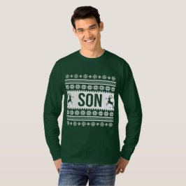 Son shirt Ugly jul Sweater son T-shirt