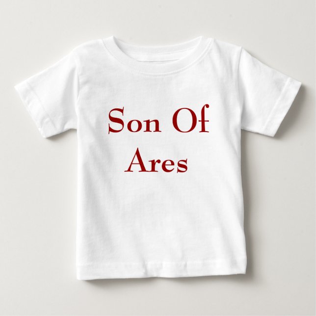 Son till Ares baby-skjortan Tee (Framsida)