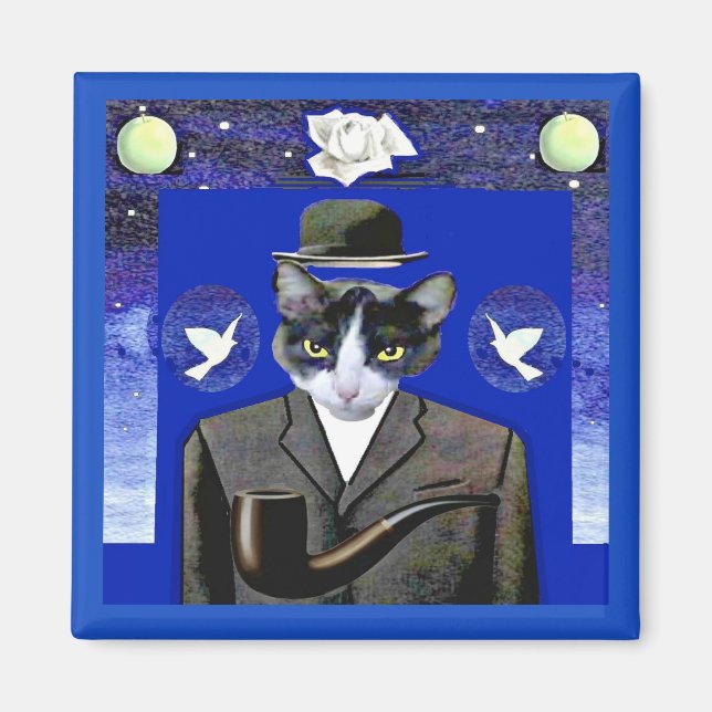 Son till Cat, Art Parody Magnet (Framsidan)