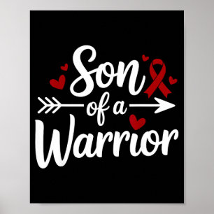 Son till en krigare med multipelt myelom cancer me poster