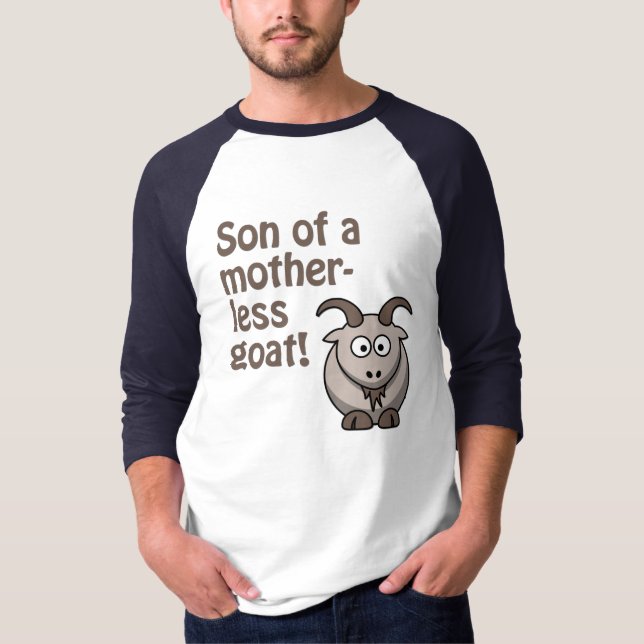 son till en moderlös get tee shirt (Framsida)