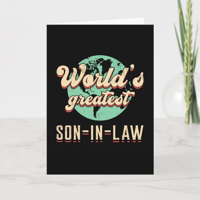 Son till Far i advokatsamfundet Gift Idea Kort (Framsida)