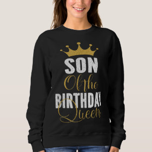 Son till födelsedagen drottning Kvinnor Bday Party T Shirt
