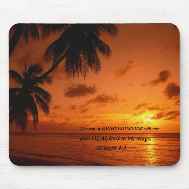 Son till högersidigheten Healing Mousepad Musmatta (Framsidan)