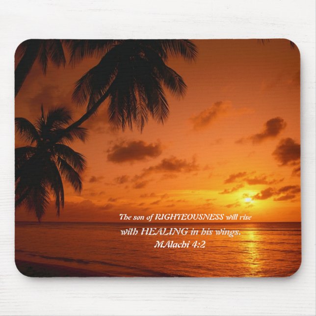 Son till högersidigheten Healing Mousepad Musmatta (Framsidan)
