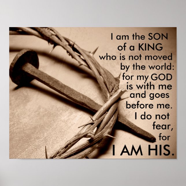 Son till Kung Poster (Framsidan)