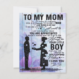 Son Till Min Mamma Brev, Hem Dekoration, Inbjudningar