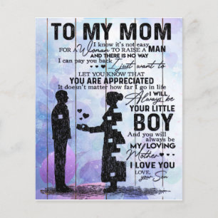 Son till min Mamma Brev, Home Dekoration, Flygblad