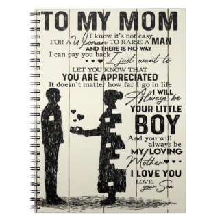 Son till min Mamma | Hemdekret | Bidrag till Mamma Anteckningsbok