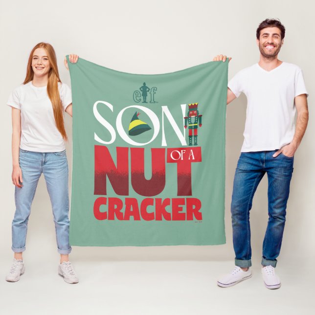 Son till Nutcracker Graphic Fleecefilt (På plats)