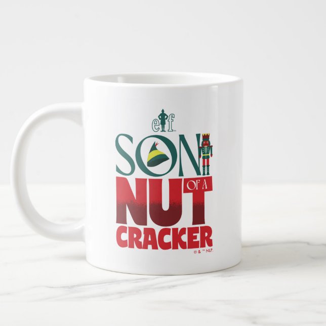 Son till Nutcracker Graphic Jumbo Mugg (Vänster)