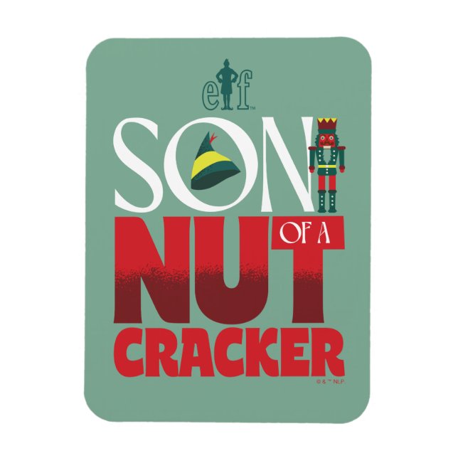 Son till Nutcracker Graphic Magnet (Vertikal)