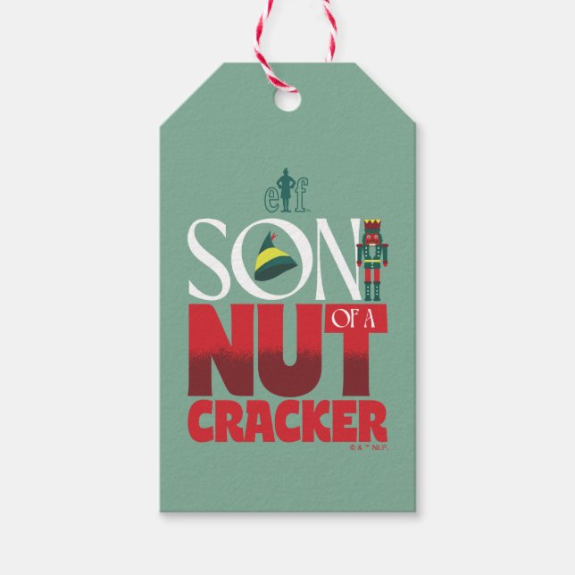 Son till Nutcracker Graphic Presentetikett (Framsidan)