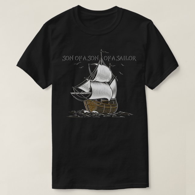 Son till Sailor T Shirt (Design framsida)