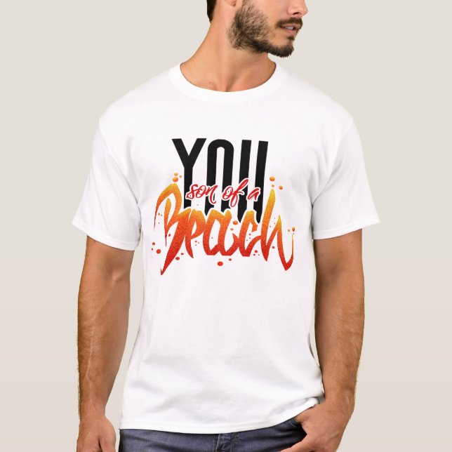 Son till strand t shirt (Framsida)