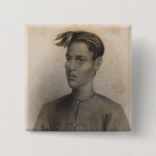 Son till Sultan, Sooloo, Filippinerna Knapp (Framsida)