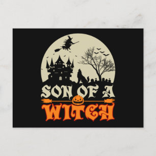 Son till Witch Vykort