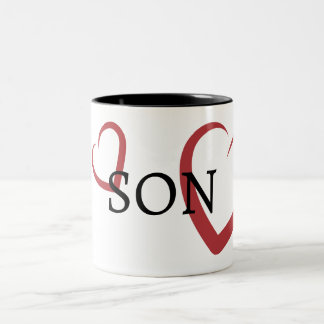 SON Typografi Två-Tonad Mugg