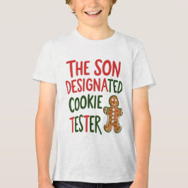 Son utsedd Cookie Tester-jul T Shirt