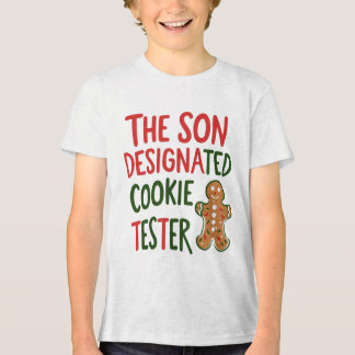 Son utsedd Cookie Tester-jul T Shirt