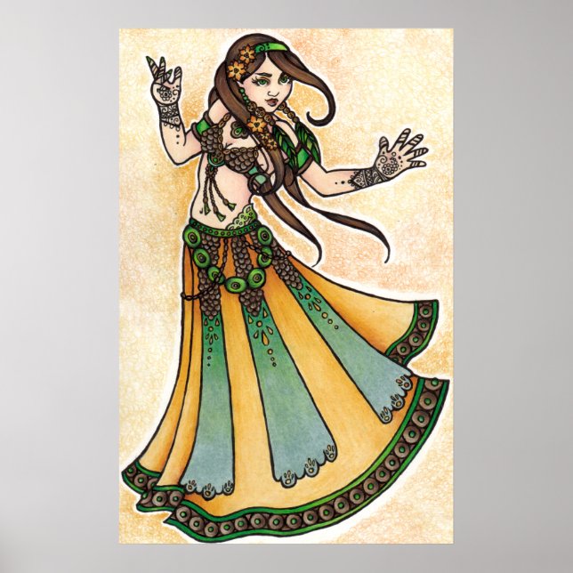 Sona Belly Dancer Poster (Framsidan)
