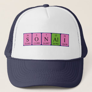 Sonali Periodiska bord namn hat Keps