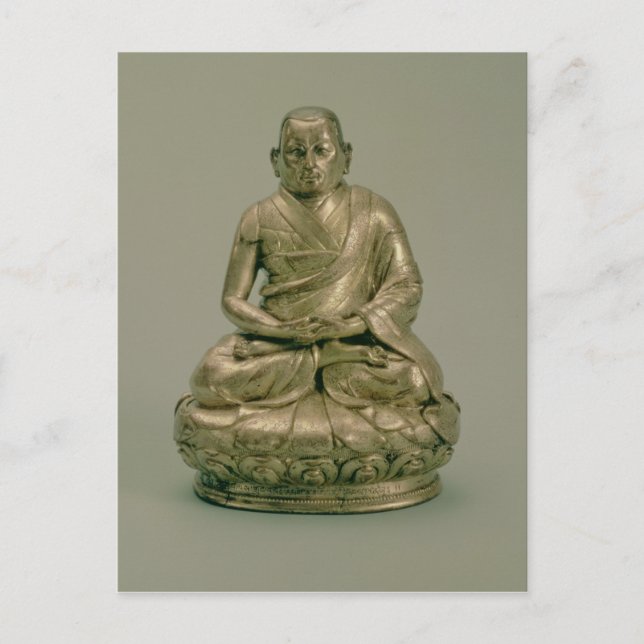 Sonam Gyatso, tredje Dalai Lama Vykort (Framsida)