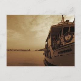 Soñando en el puerto vykort