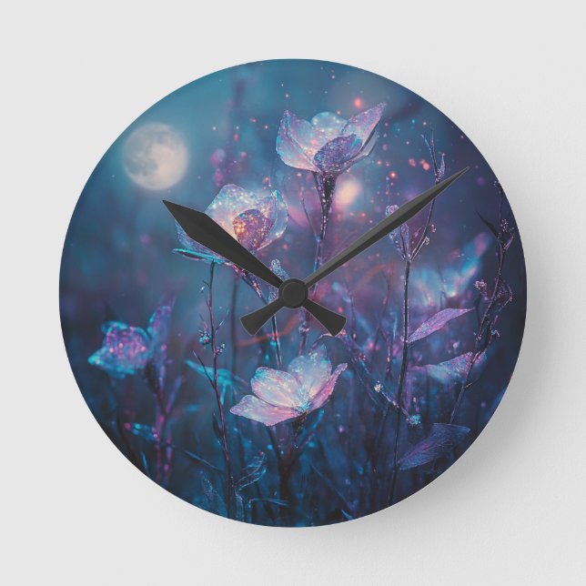 Sonata - Crystal Pop - Round Clock Rund Klocka (Framsida)
