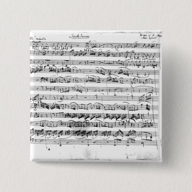 Sonate premiär för fiol och harpsichord knapp (Framsida)