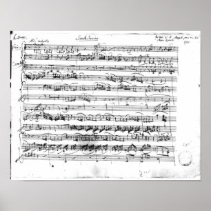 Sonate premiär för fiol och harpsichord poster