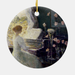 Sonaten av Frederick Childe Hassam Julgransprydnad Keramik