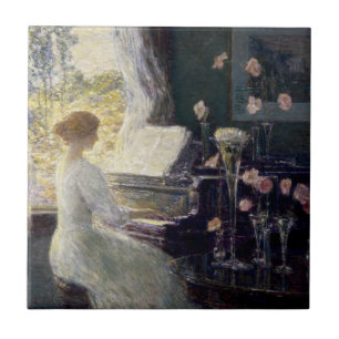 Sonaten av Frederick Childe Hassam Kakelplatta