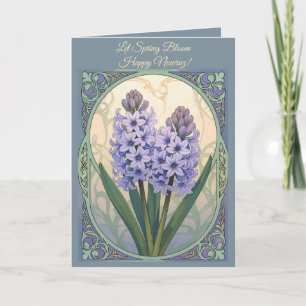 Sonbol Blommar Lilac Hyacint av Nowruz Kort