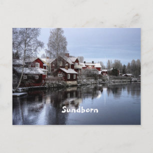 Sönborn, foto av Sverigens landskap Vykort