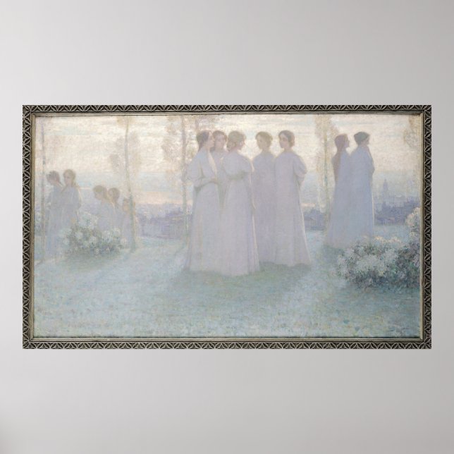 Söndag, 1898 poster (Framsidan)